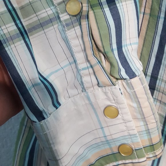 Hollister Long Sleeve Snap Down Shirt Size Small - Picture 5 of 6